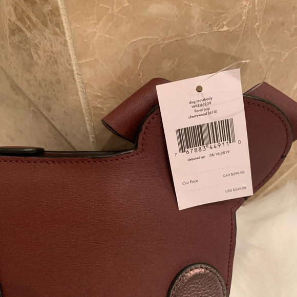 Dog crossbody WKRU6239 floral pup Kate spade NY - Picture 5 of 8